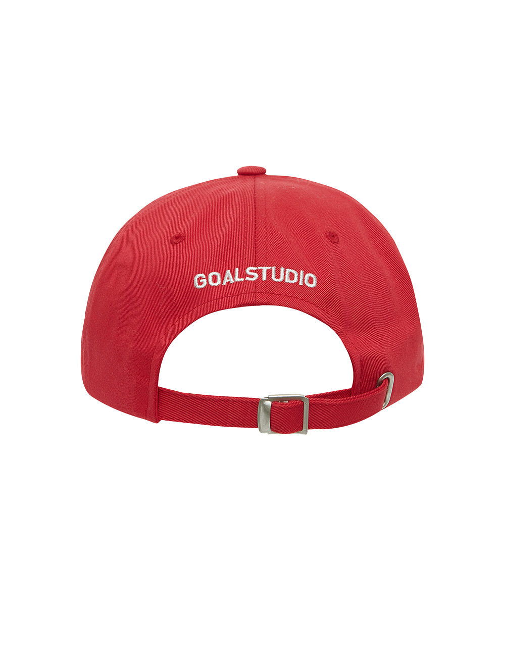 [50%]G FELT LOGO CAP - RED