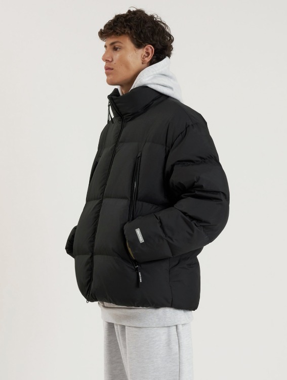 [20%] SIGNATURE RDS PUFFER DOWN JACKET - BLACK