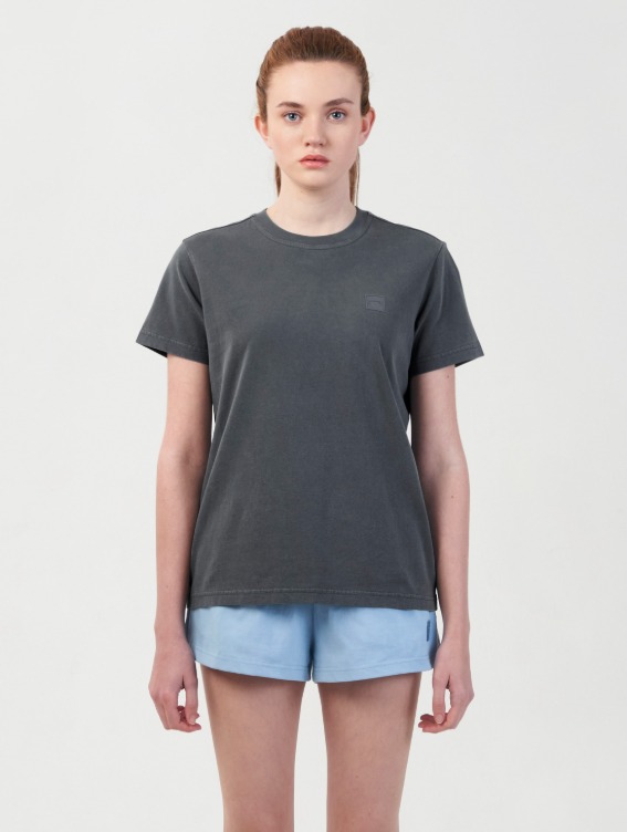 [SALE 50%] SIGNATURE WOMENS PIGMENT DYED TEE-GREY