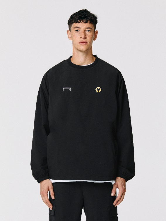 WWFC WOVEN CREW NECK PULLOVER-WOLVES