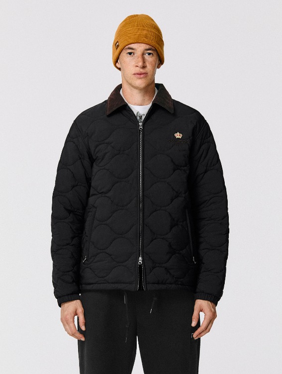 LONDON SERIES QUILTED JACKET-BLACK[20%]