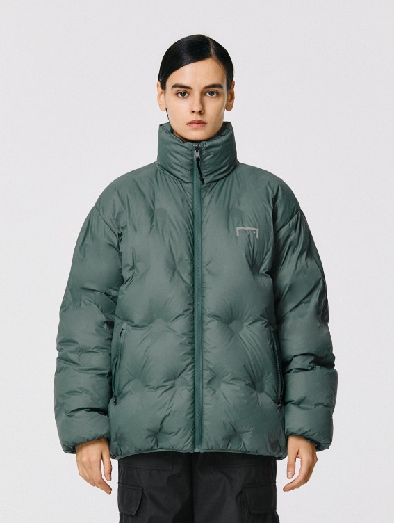 [SALE 50%] EMBO REVERSIBLE DOWN JACKET-LIGHT GREEN