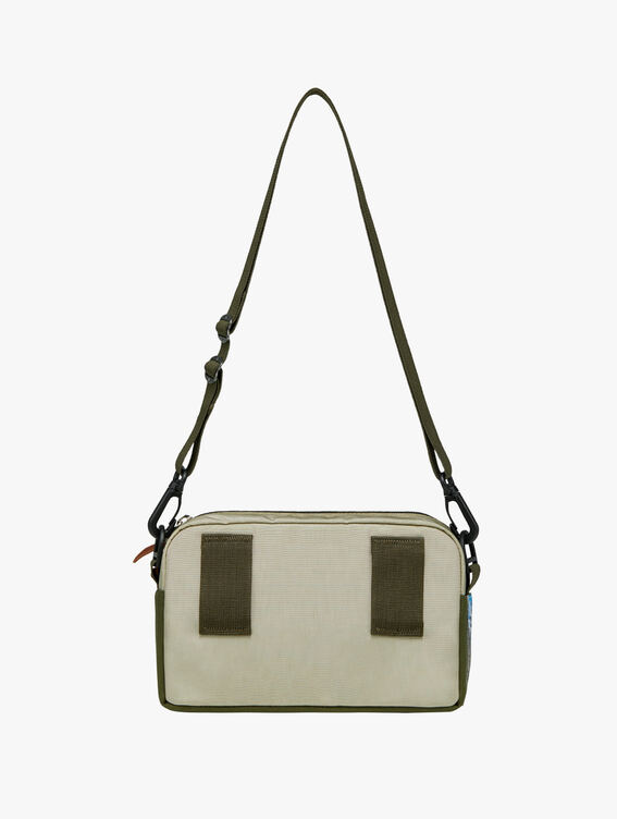 [GREGORY] CLASSIC BAGS PAD SHOULDER POUCH-BEIGE GREEN