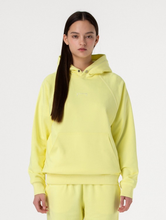 [SALE] SMALL LOGO PIPING HOODIE-LIME