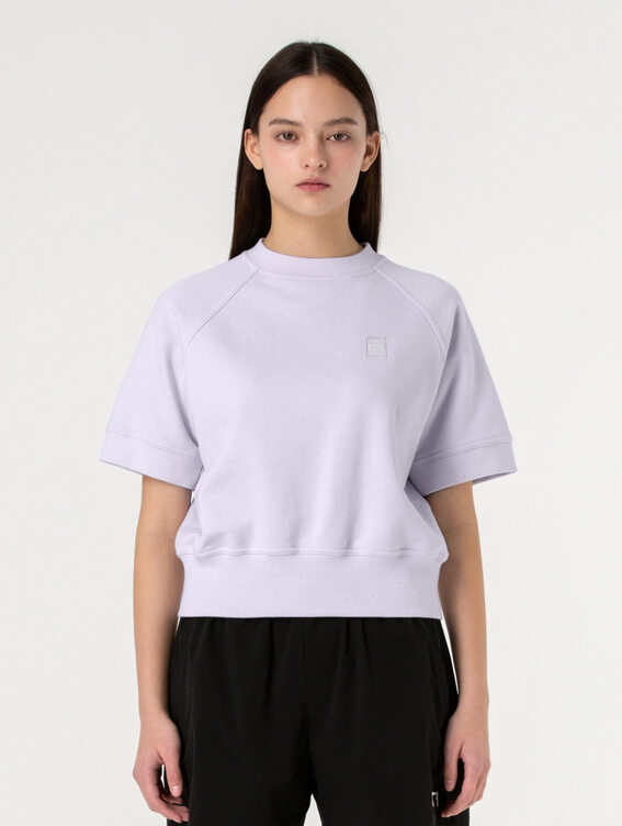 [SPRING SALE] WOMEN`S CROPPED SWEAT-LAVENDER