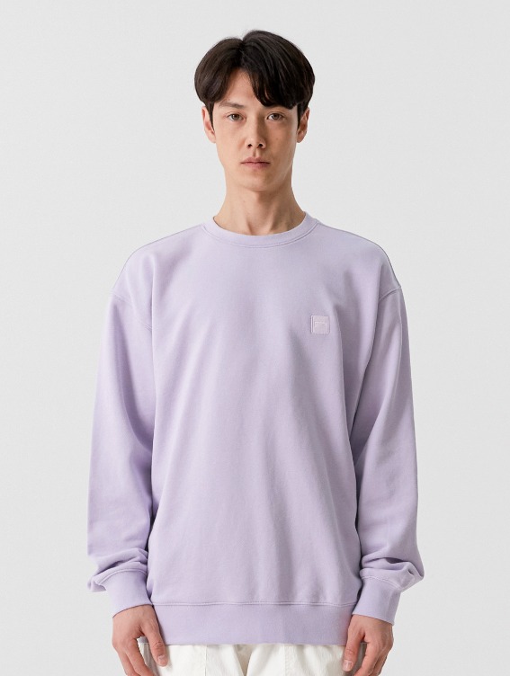 [MID SALE 30%] ESSENTIAL APPLIQUE SWEAT-LAVENDER