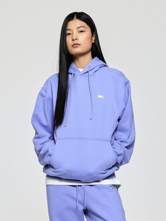 [PACE GOAL 균일가] ESSENTIAL BOX LOGO HOODIE-VINTAGE BLUE