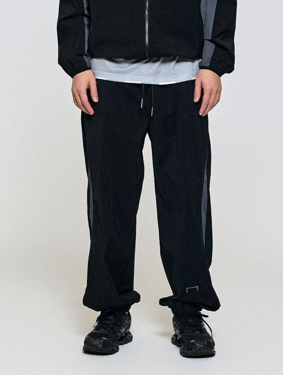[PACE GOAL 균일가] HATTRICK GOAL COLOR BLOCK TRACK JOGGER-BLACK