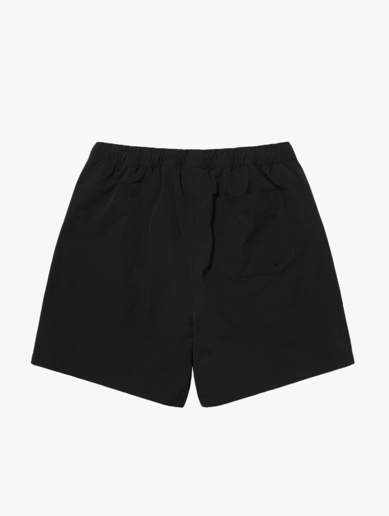 [PACE GOAL 균일가] ESSENTIAL BOX LOGO MESH LINED SHORTS-BLACK
