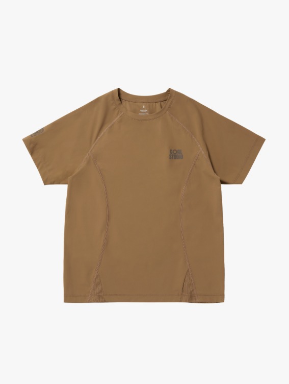 [ACTIVE SALE 30%] W`S AIR THROUGH TEE-BROWN