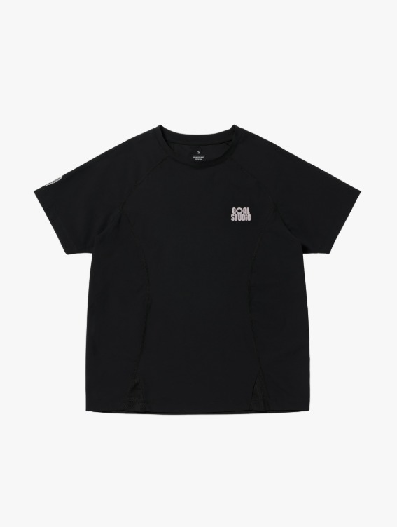 [ACTIVE SALE 30%] W`S AIR THROUGH TEE-BLACK