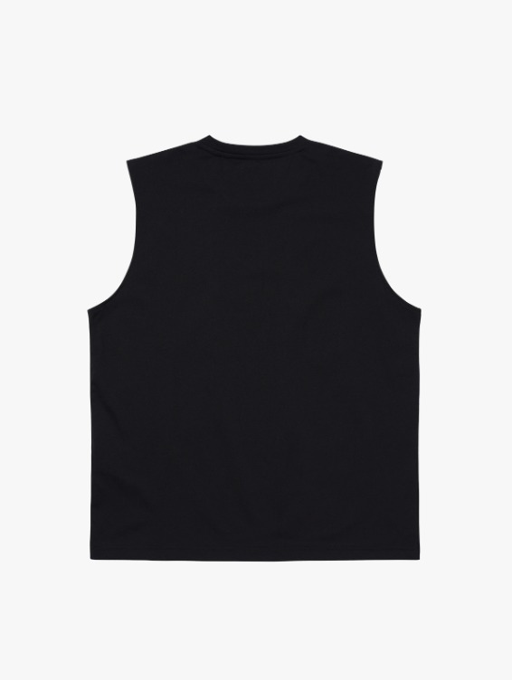 [PACE GOAL 10%] M`S ESSENTIAL AIRDRY SLEEVELESS-BLACK