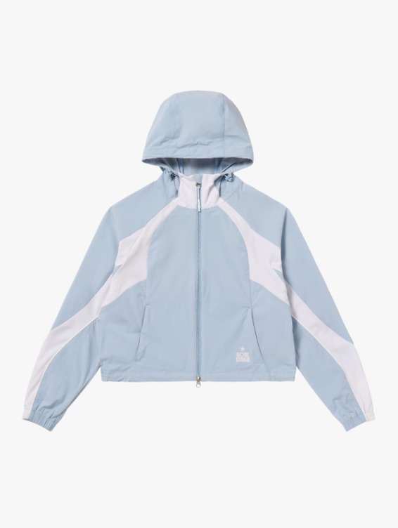 [PACE GOAL 10%] W`S COLOR-BLOCK JACKET-SKYBLUE