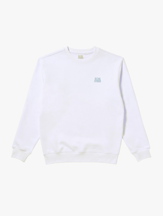 [PACE GOAL 10%] MAP LOGO CREWNECK-OFF WHITE