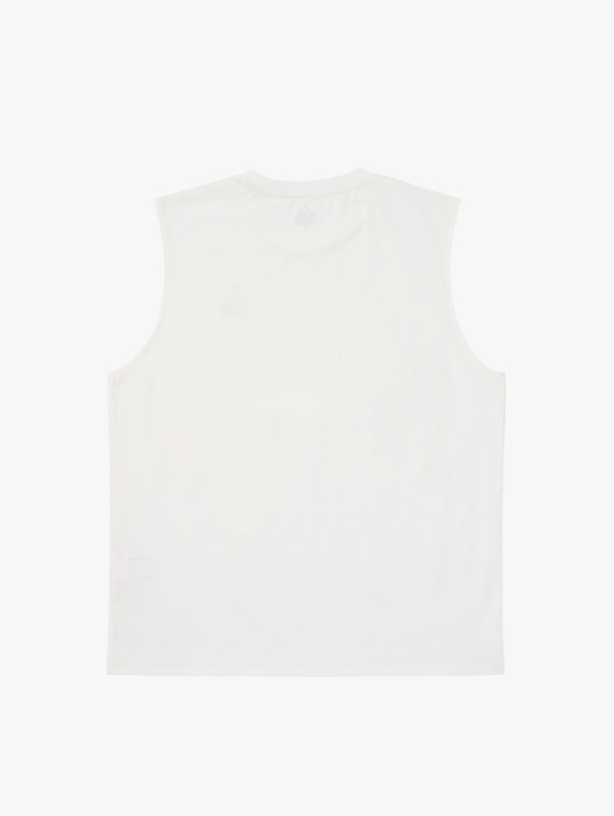 [ACTIVE SALE 20%] M`S ESSENTIAL AIRDRY SLEEVELESS-OFF WHITE