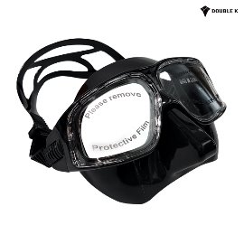 Double K Freediving Mask Jaguar R BOLD-Black