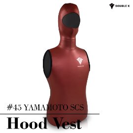 Double K Freediving Tailor-made Hood Vest Yamamoto no.45 SCS Hood Vest