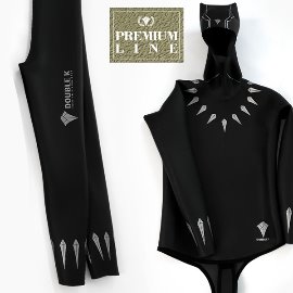 [Premium Line] Double K Free Diving Tailor-made Wetsuit Yamamoto no.45 SCS -Black P. (Hood Type)