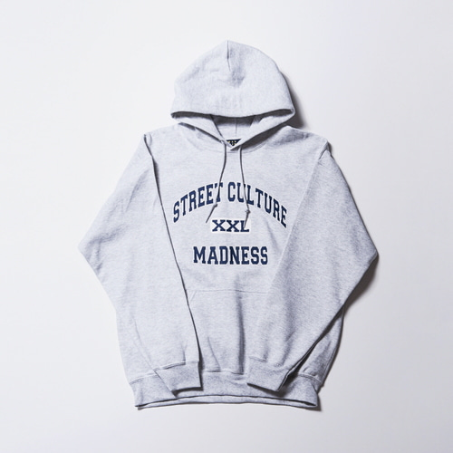 STREET CULTURE MADNESS HOODY GRAY