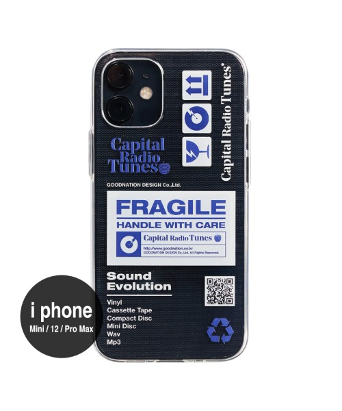 FRAGILE IPHONE 12 CASE(CLEAR)_CRTOUHC01U