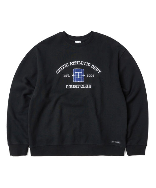 Court Club Sweatshirt Black