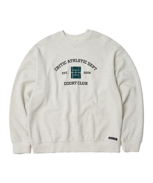 Court Club Sweatshirt Oatmeal