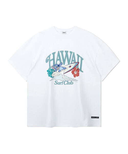 Stitch Surf T-Shirts White
