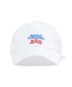 WATERCOLOR SOUND BALL CAP(WHITE)_CRTOUHW01UC2