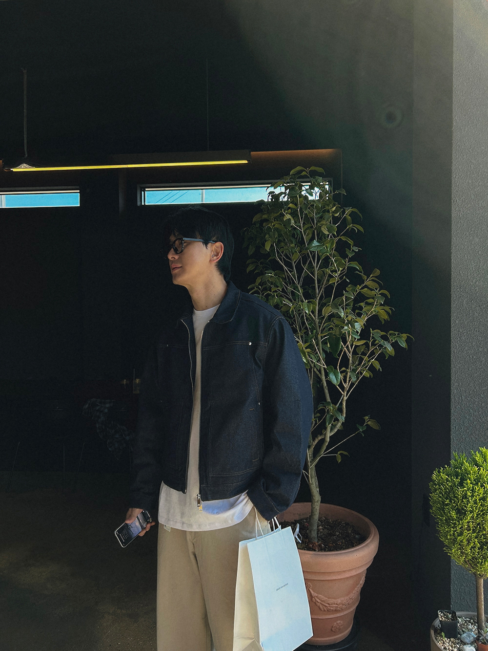 재킷 모델 착용 이미지-S1L23