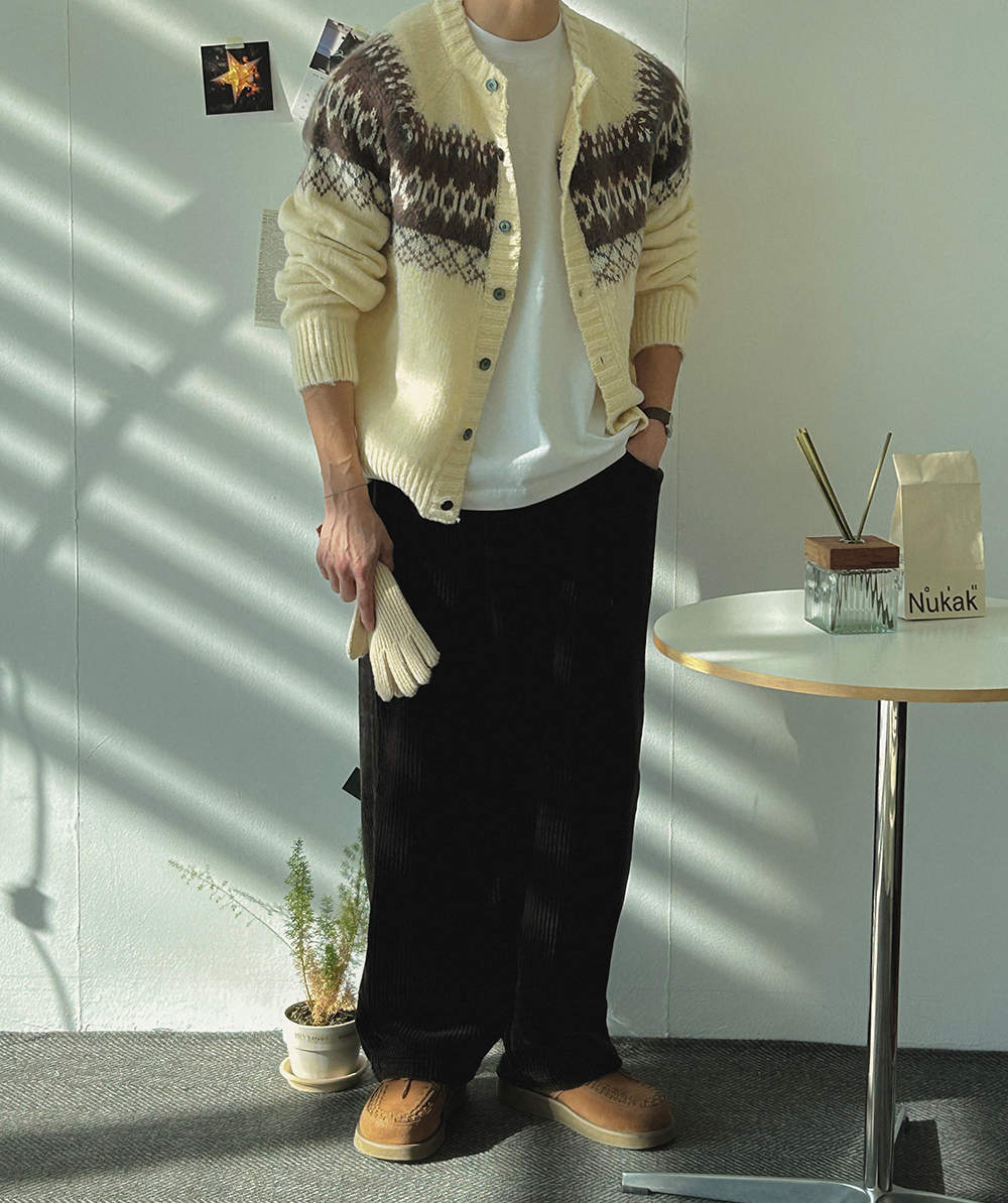 바지 모델 착용 이미지-S1L62