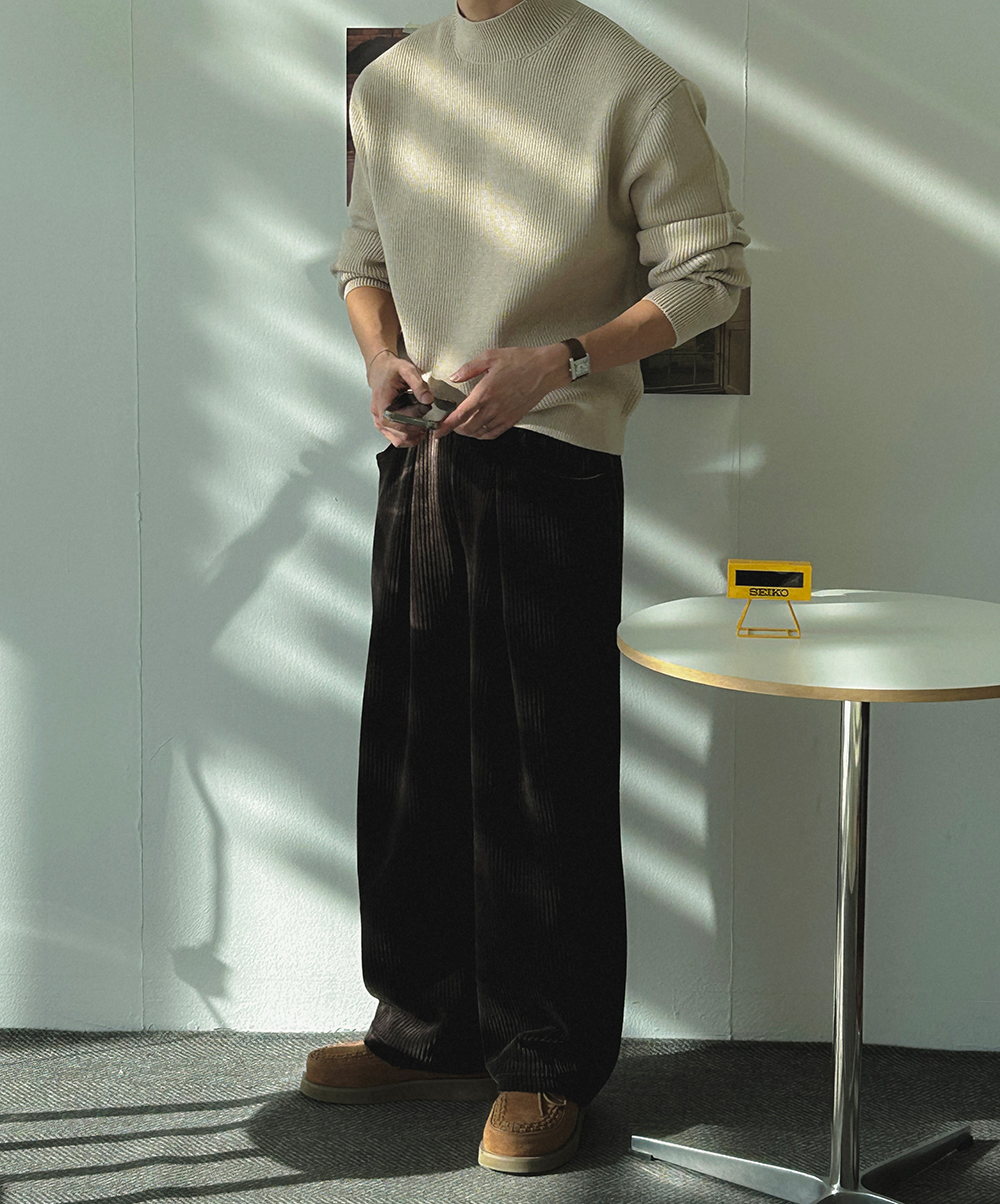 바지 모델 착용 이미지-S1L73