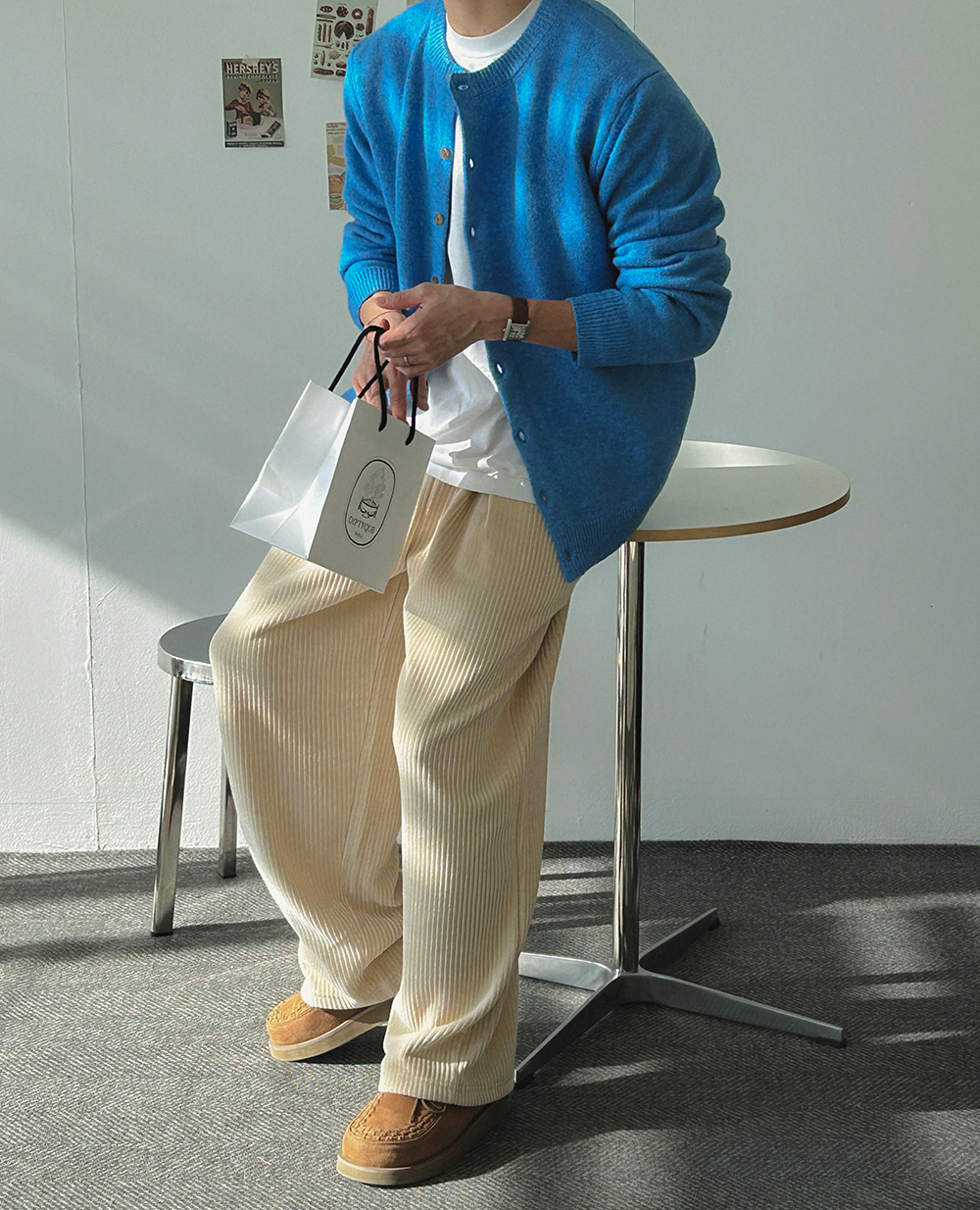 바지 모델 착용 이미지-S1L120