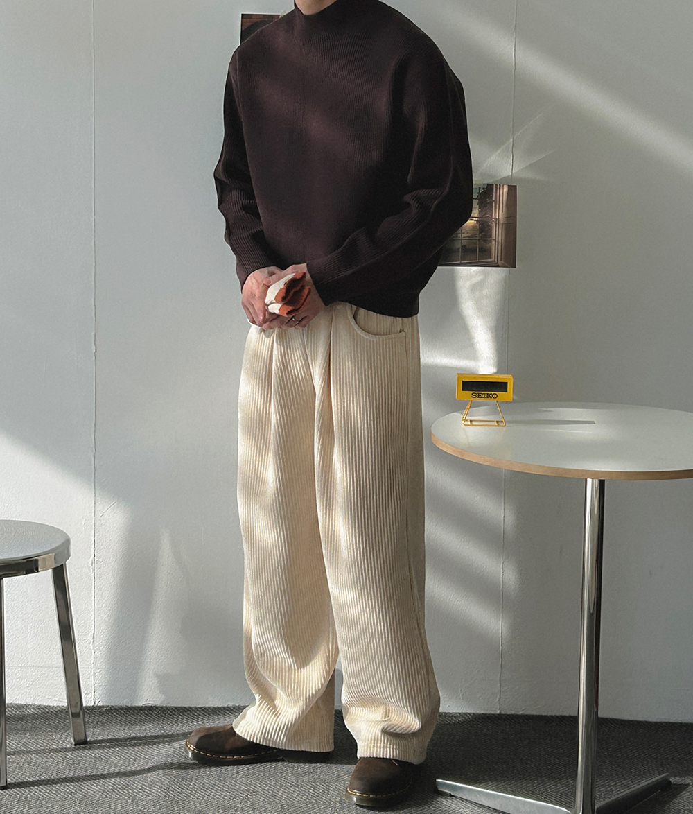 바지 모델 착용 이미지-S1L75