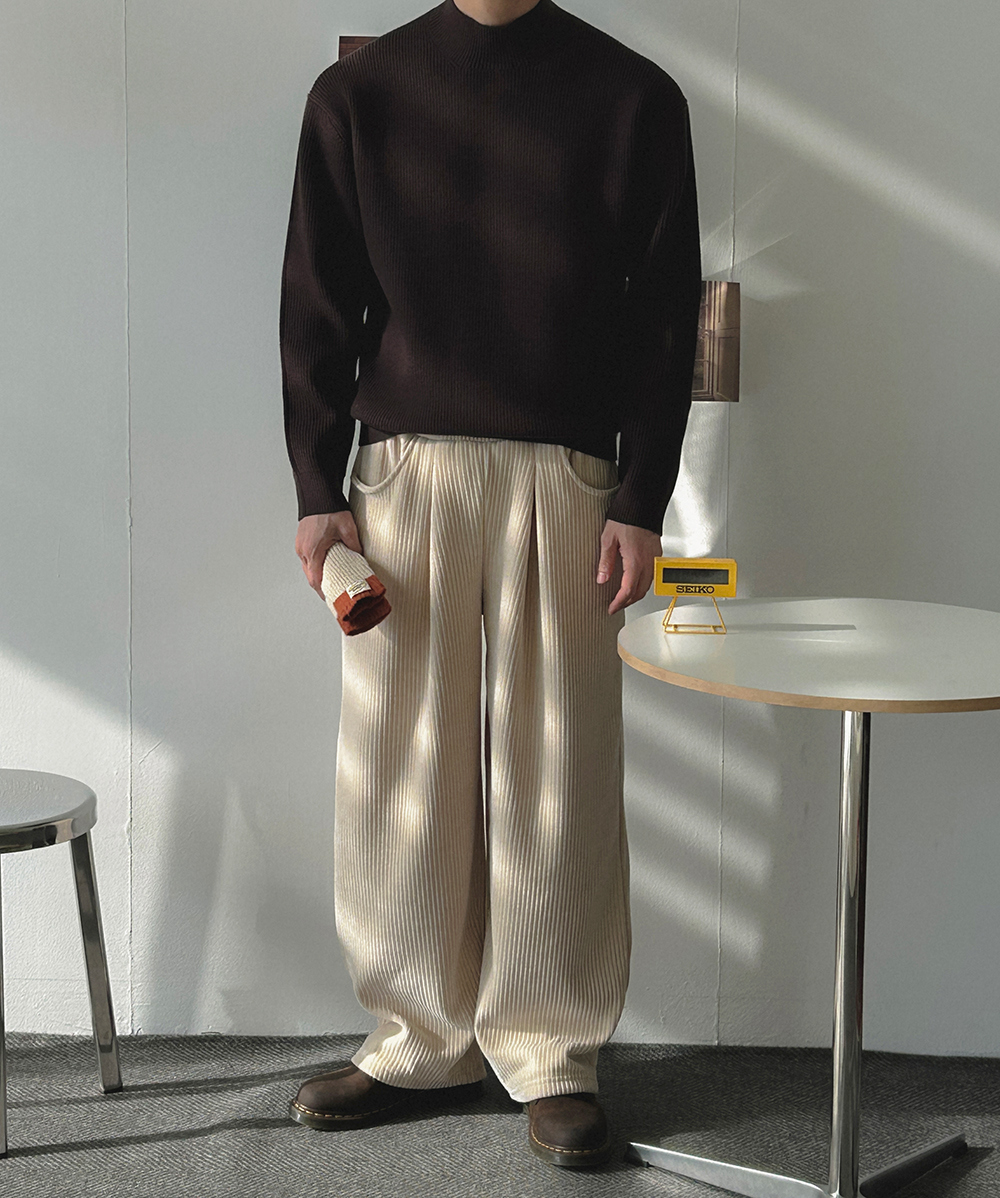 바지 모델 착용 이미지-S1L107