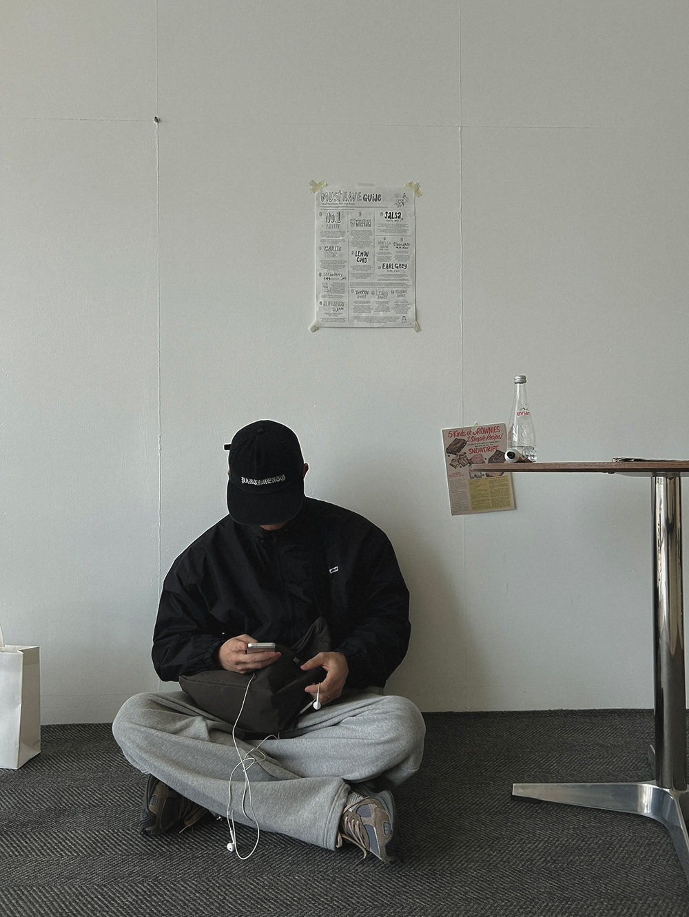 코트 모델 착용 이미지-S1L35