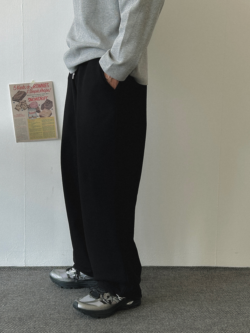 코트 모델 착용 이미지-S1L46