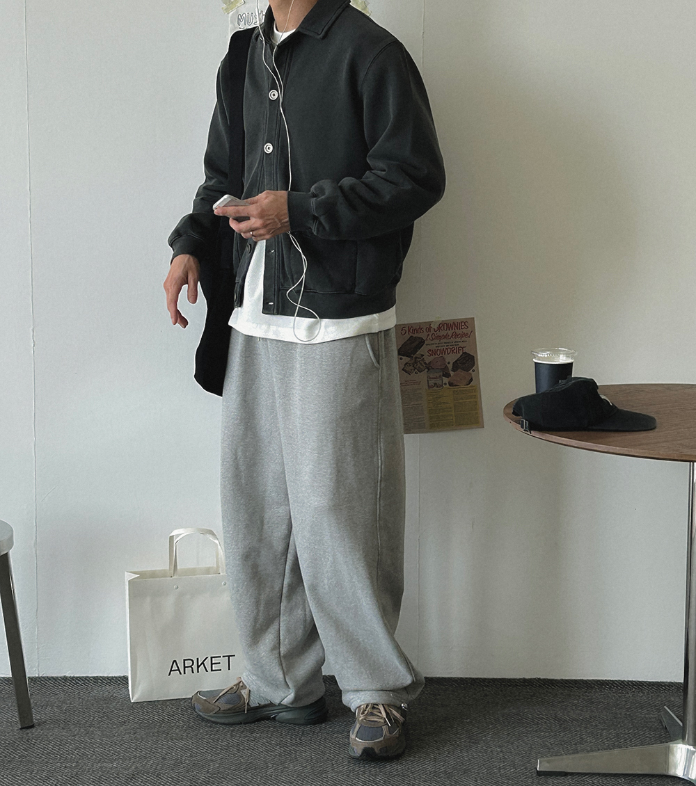 코트 모델 착용 이미지-S1L9