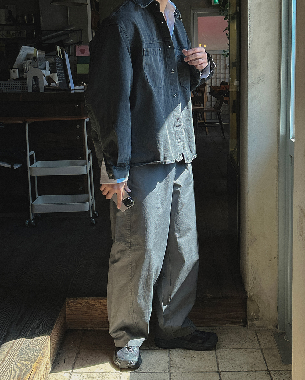 재킷 모델 착용 이미지-S1L112