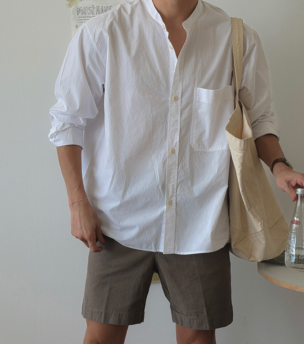 반바지 모델 착용 이미지-S1L23