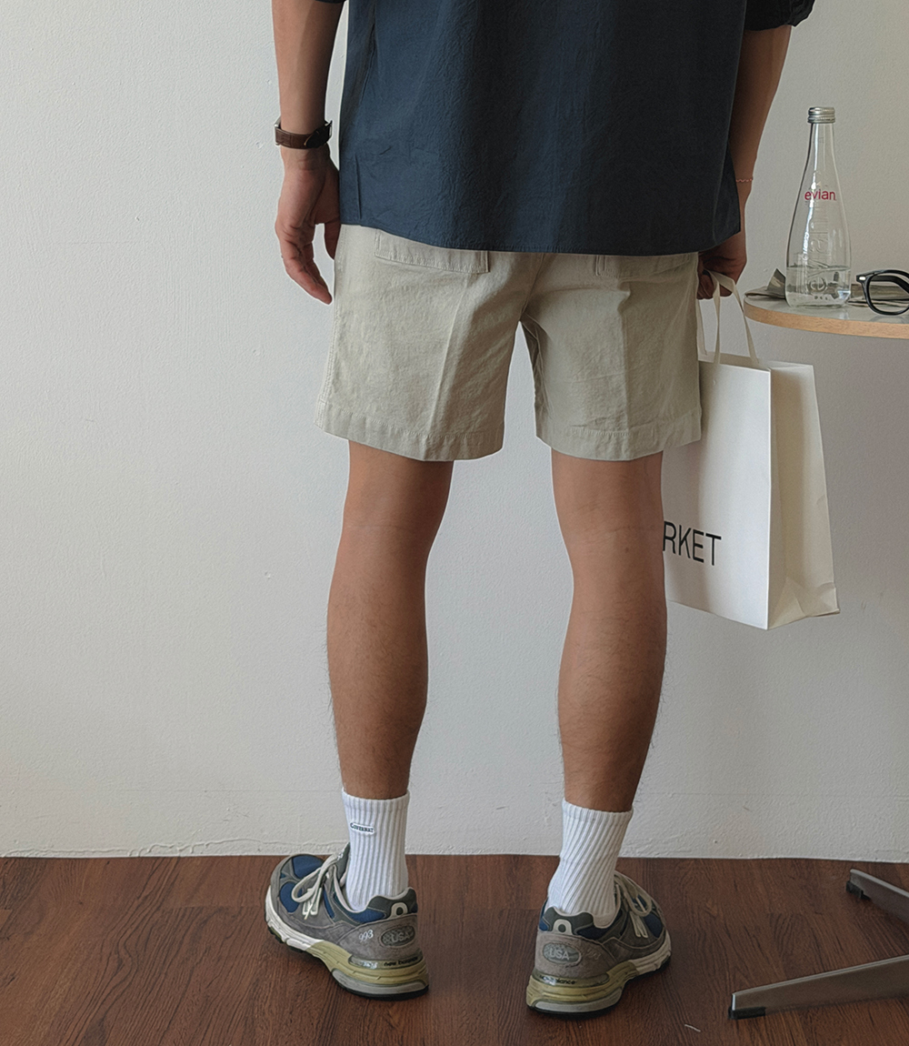 반바지 모델 착용 이미지-S1L65