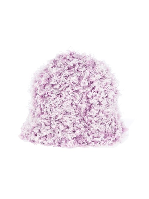 snow hat (purple hair)