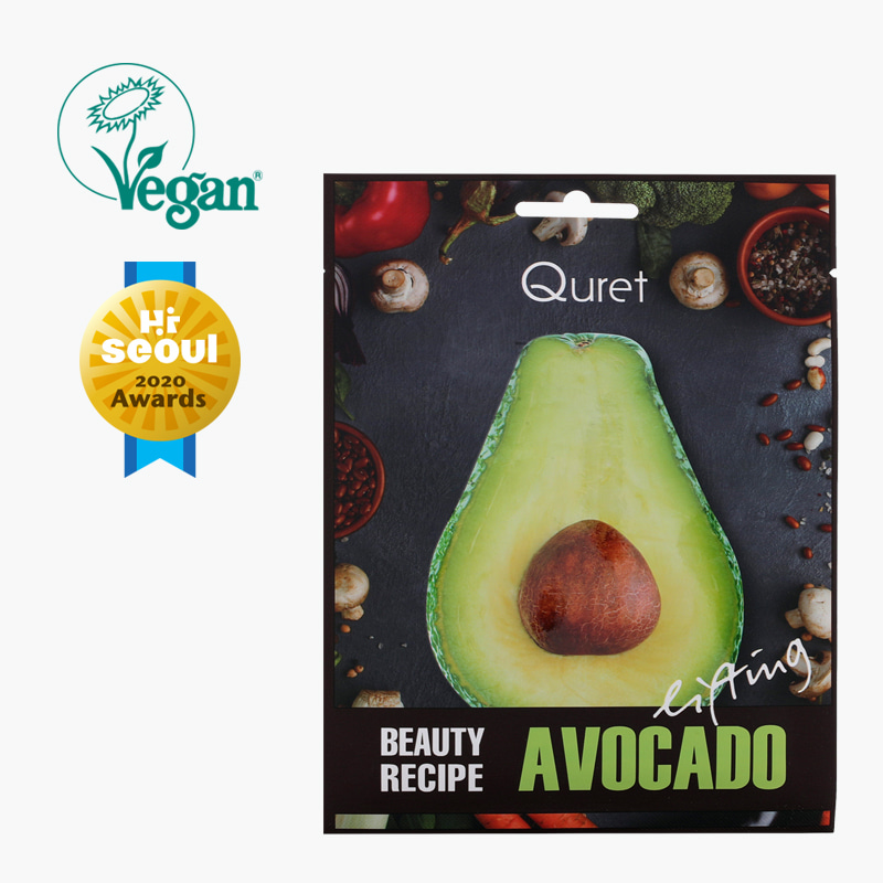 Quret Beauty Recipe Mask- Avocado[Lifting]