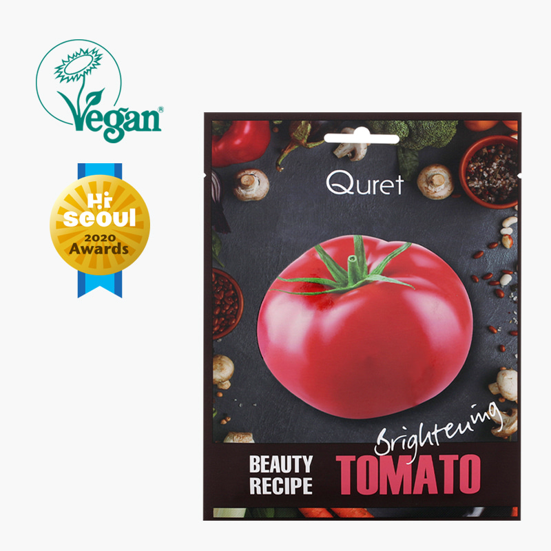 Quret Beauty Recipe Mask- Tomato[Brightening]