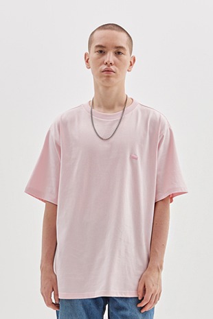 BOX LOGO EMBROIDERED T-SHIRT_PINK