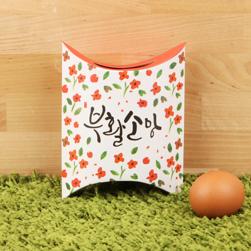 그레이스벨 부활절 달걀박스 (10매) 빨간꽃 501