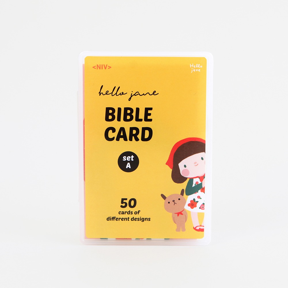 Hello Jane Bible card A set (English ver)