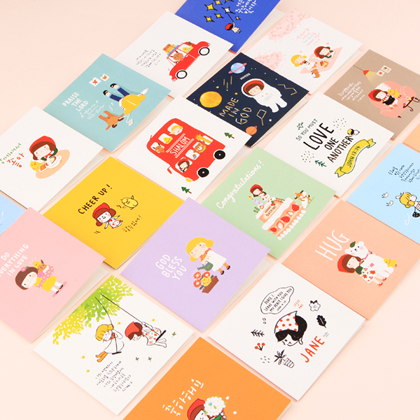 Hello Jane mini card 20 types