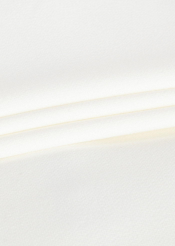 Baleine Slit Sleeve Blouse (White)