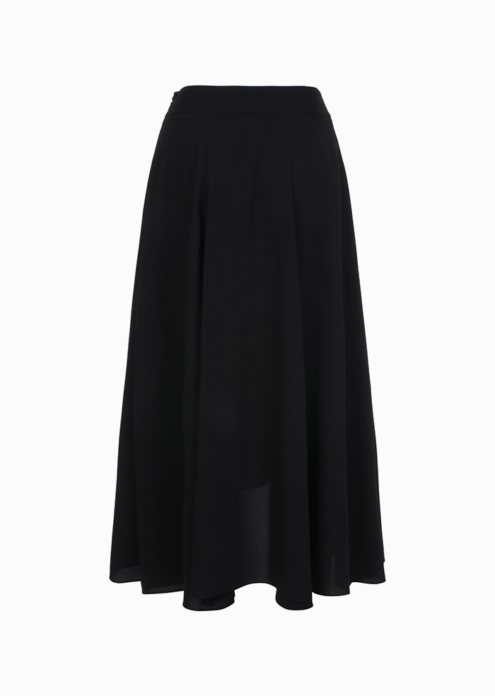 Lily Unbalance Skirt (Black)