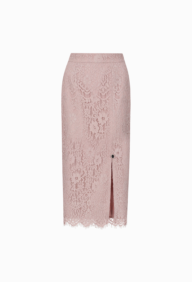Amora Lace Skirt (Pink)